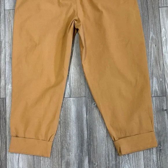 Madewell Pleated Taper Wide-Leg Pants - Picture 10 of 14